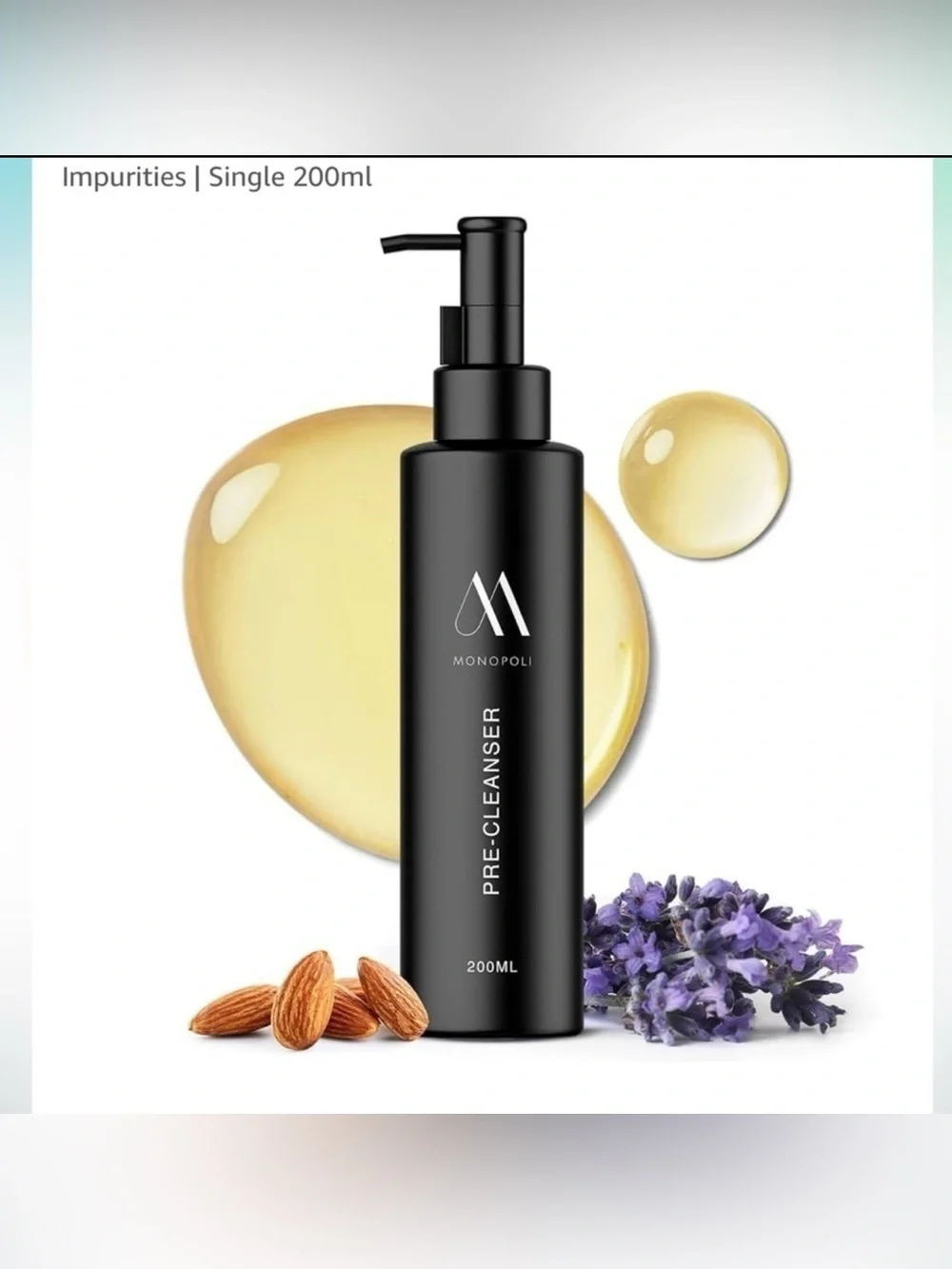 Black Pre-Cleanser for Men Grooming